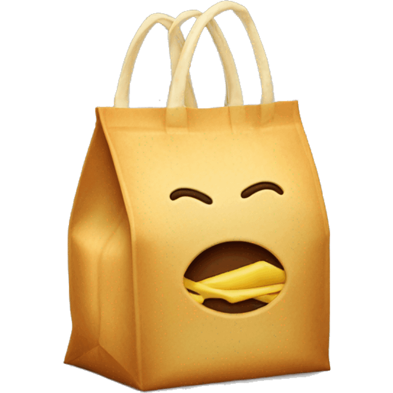 Mcdonald’s bag emoji