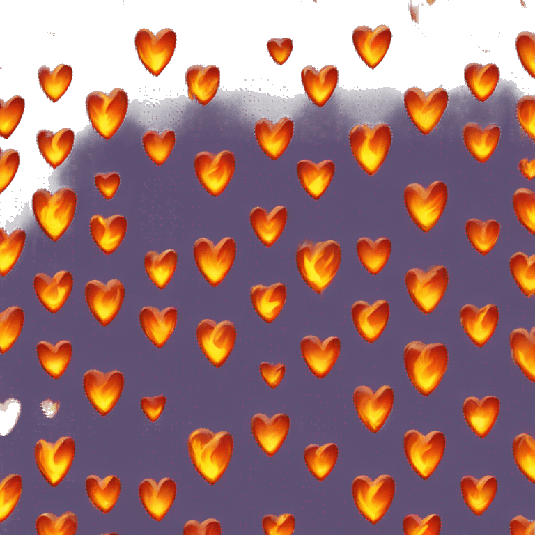 heartshaped shield of fire emoji