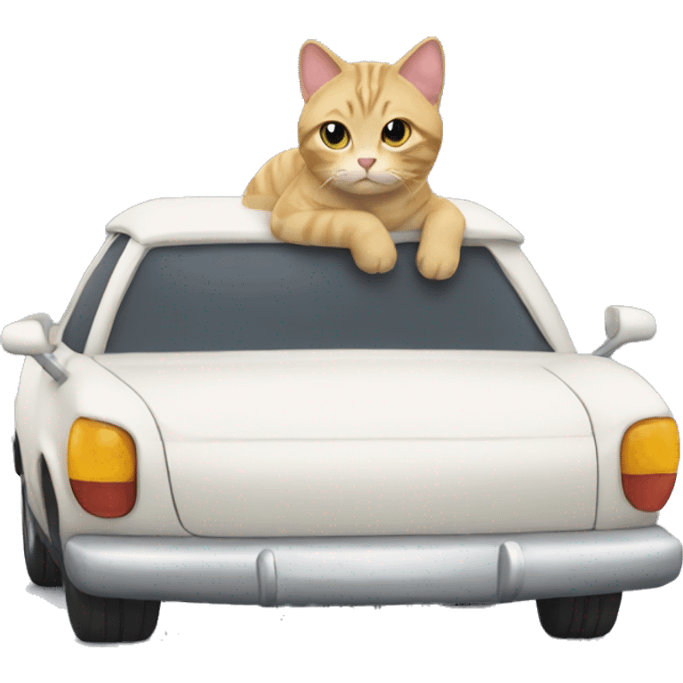 car cat emoji