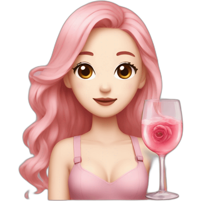 Rosé from BLACKPINK  emoji