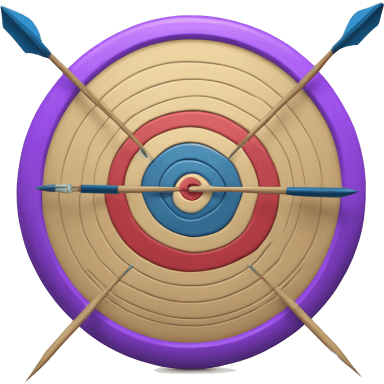 archery bullseye emoji