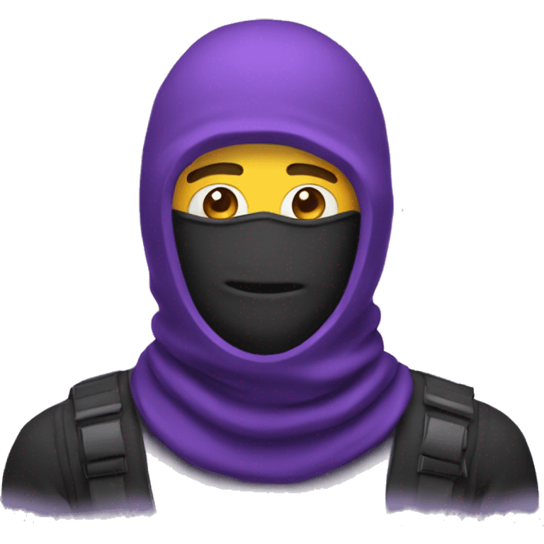 guy in purple balaclava emoji