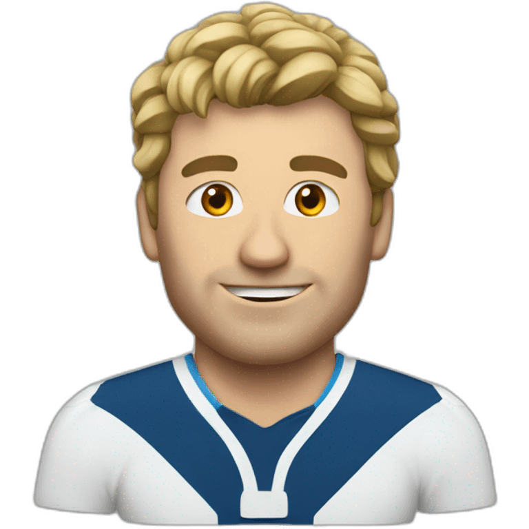 Un rugbyman emoji