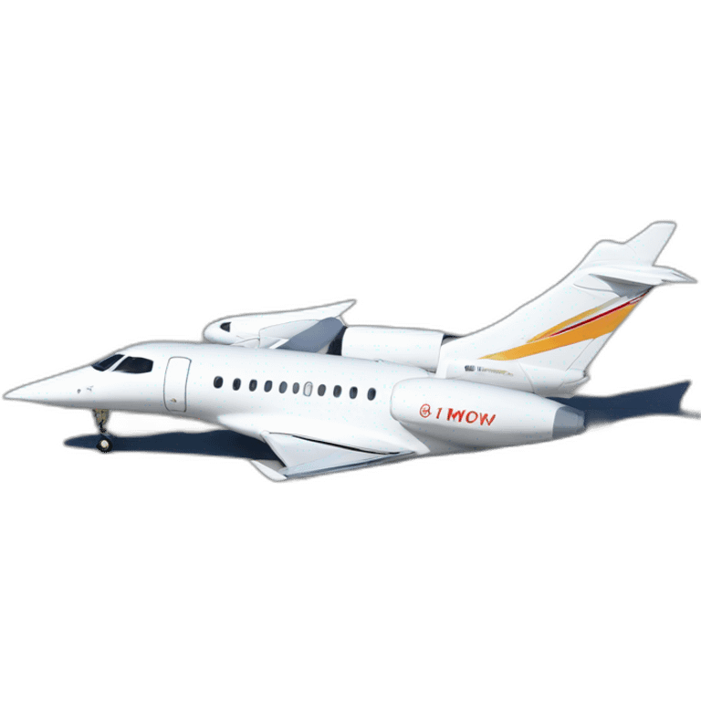 Dassault falcon 6X emoji