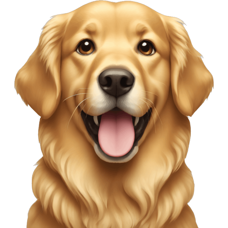 golden retriever  emoji