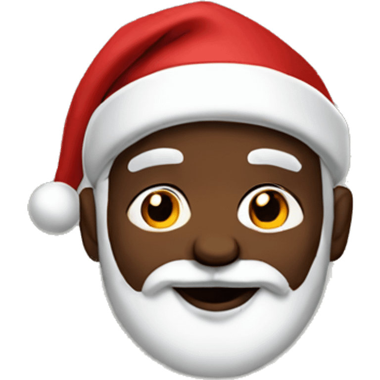 Black Santa  emoji