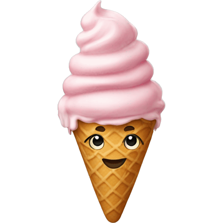 Ice cream emoji