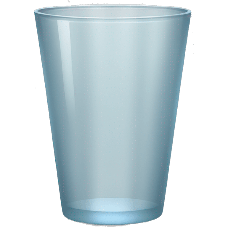 empty glass cup emoji