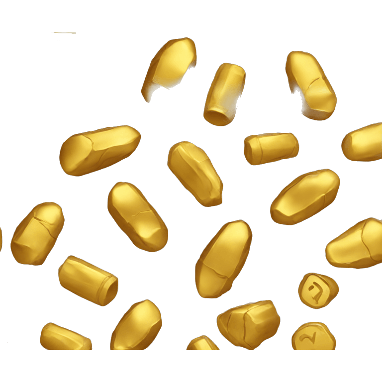 gold nugget as a bullet marker emoji