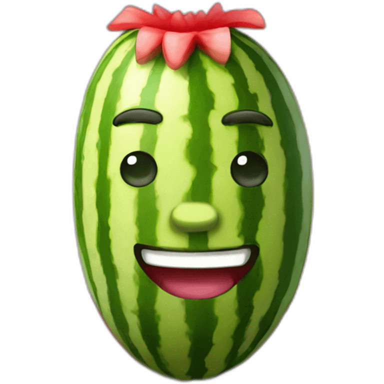 watermelon king emoji