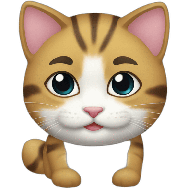 小猫放风筝 emoji