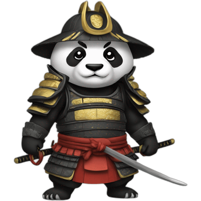 samurai-panda emoji