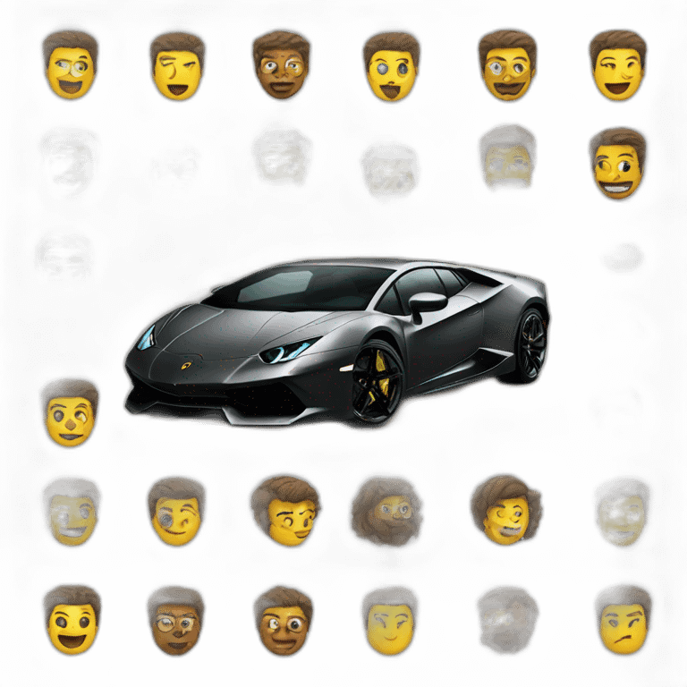 Lamborghini emoji