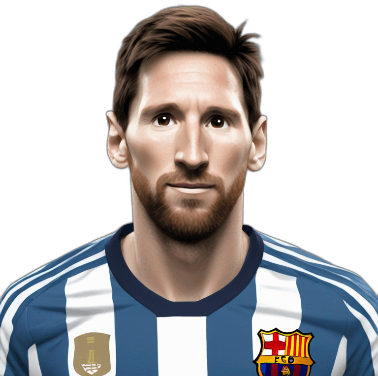 Messi qui ce moque emoji