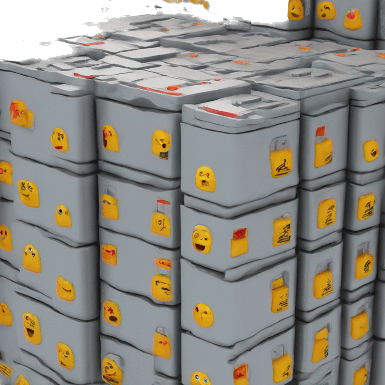 lead acid battery with plates visible emoji