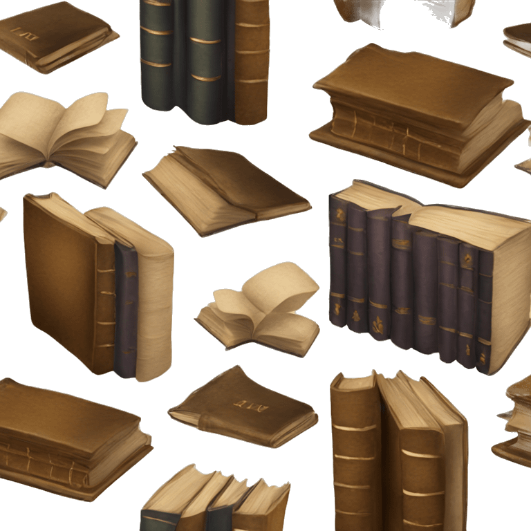 Old elegant books emoji