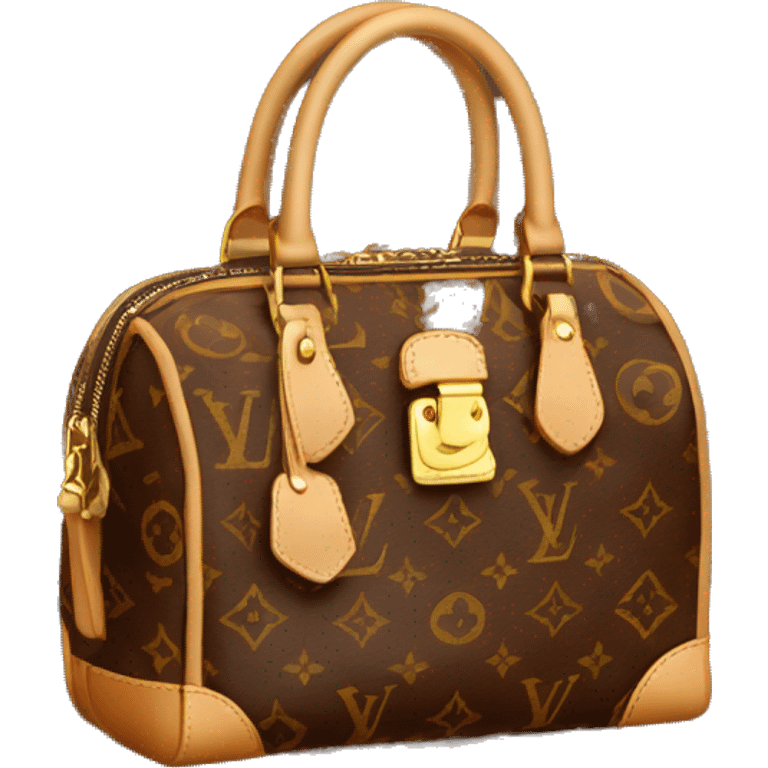 Louise Vuitton bag emoji