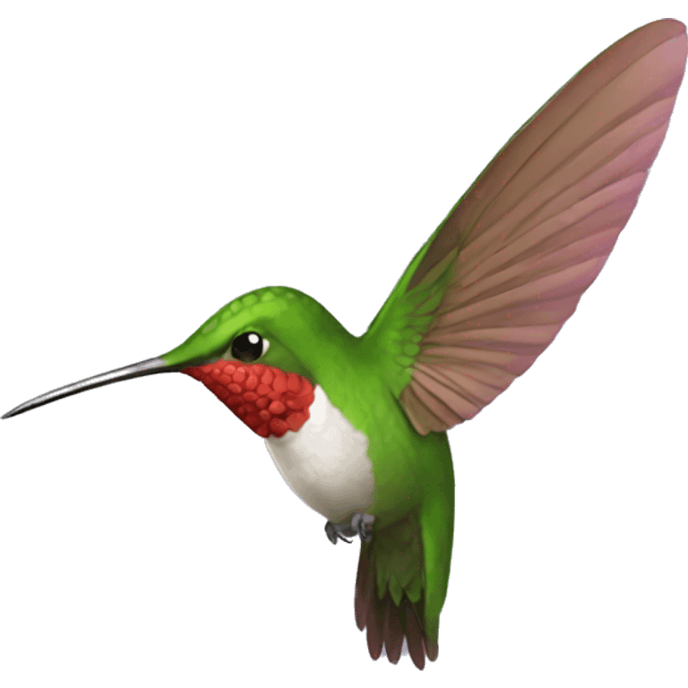 hummingbird emoji