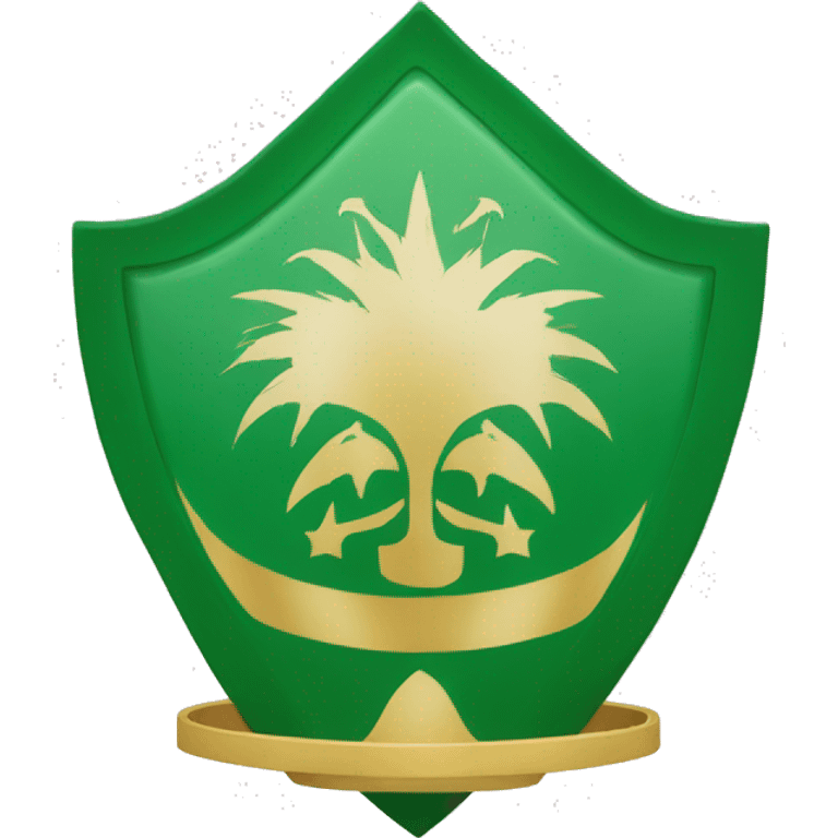 Emblem of the Kingdom of Saudi Arabia emoji