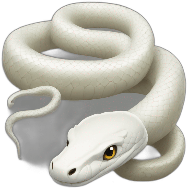 white snake legend emoji