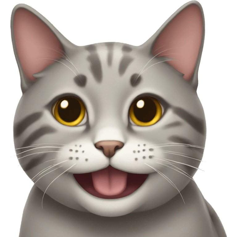 Cat smiling emoji