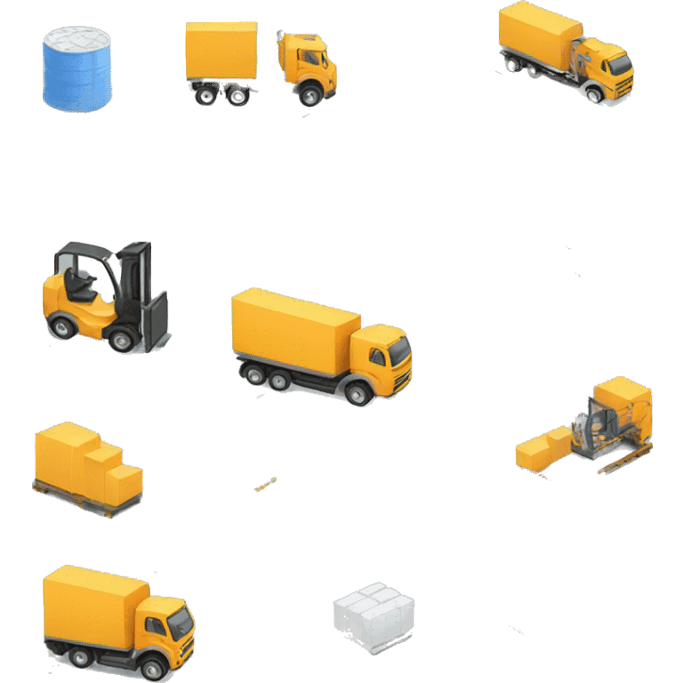 supply chain process emoji