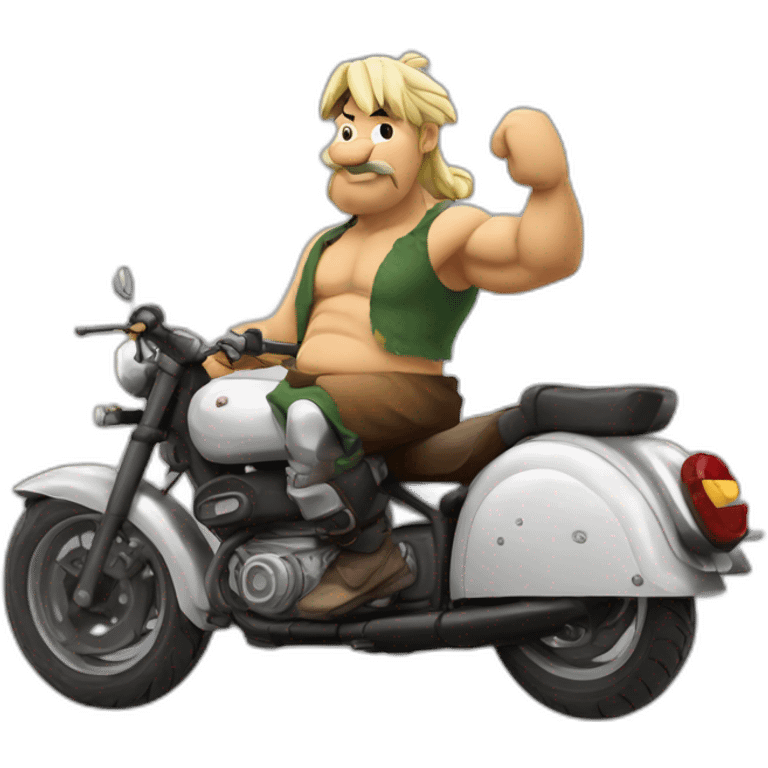 Obelix moto emoji