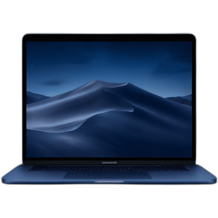 macbook pro 16 night blue emoji