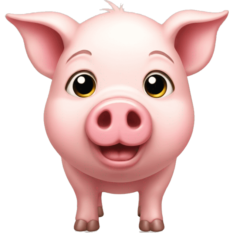 Cute pig emoji