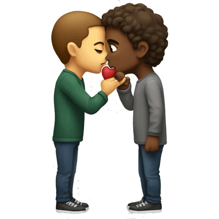 kissing emoji