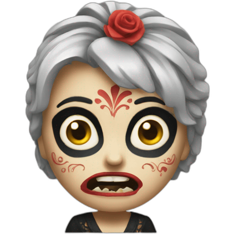 Catrina angry emoji