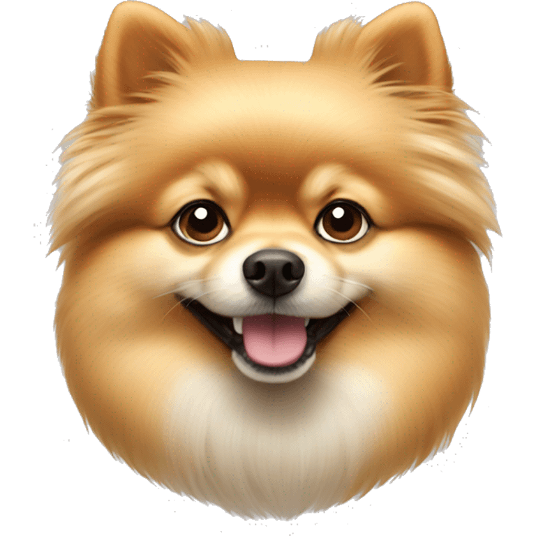 pomeranian dog  emoji