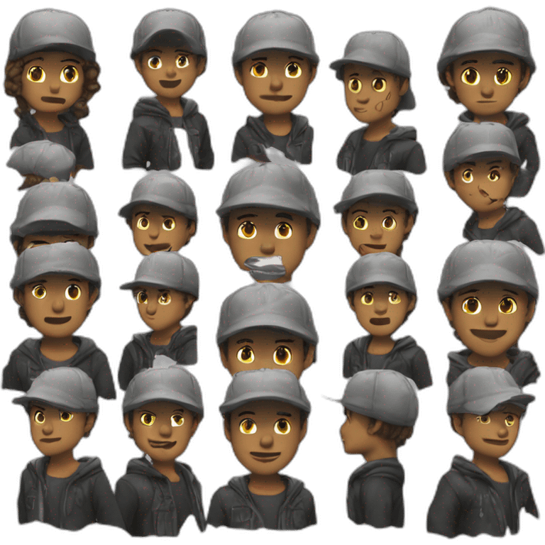 Connor mcgreggor in rap cap emoji