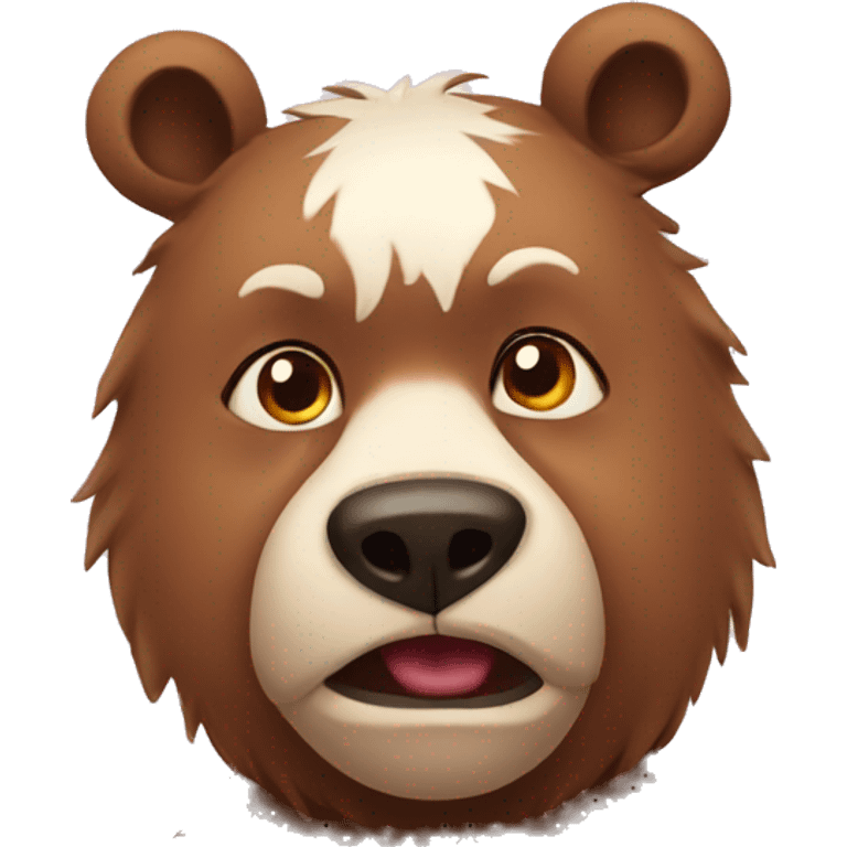 Sweet bear emoji