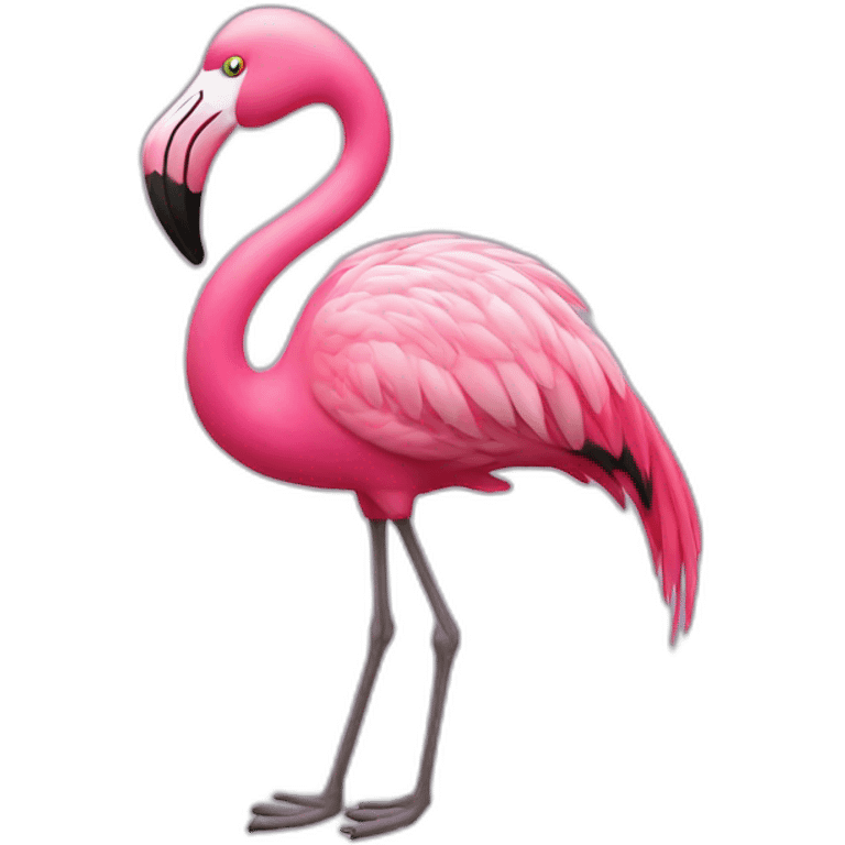 halloween flamingo emoji