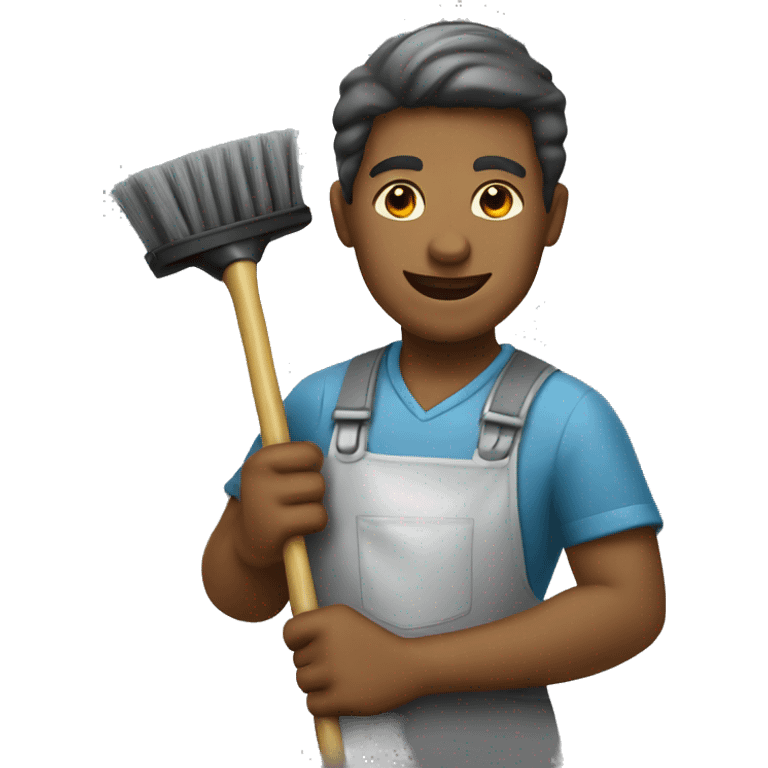 House cleaner emoji