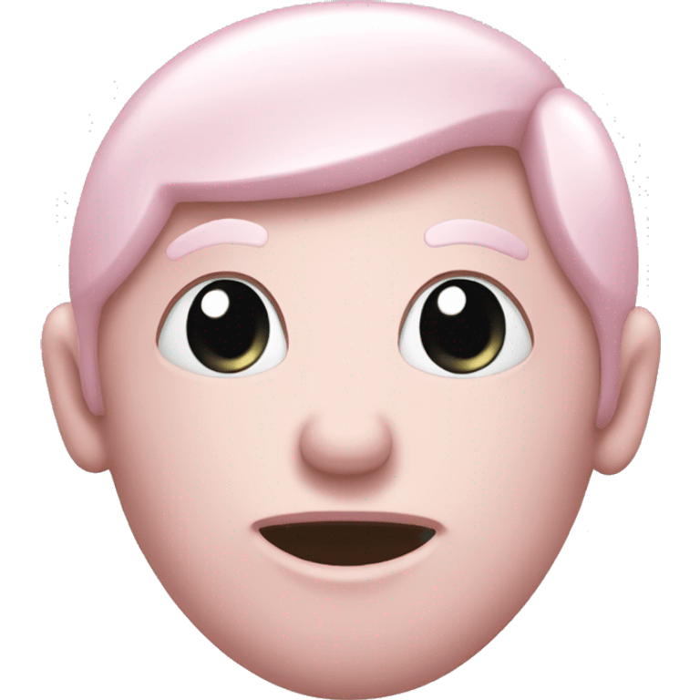 Pale pink thumbtack emoji