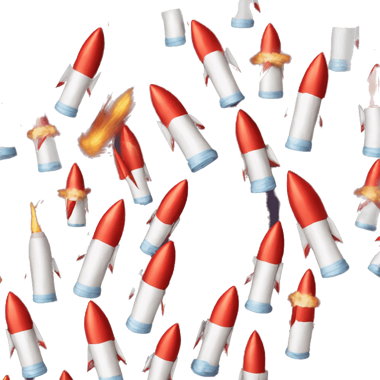 lots of rockets emoji