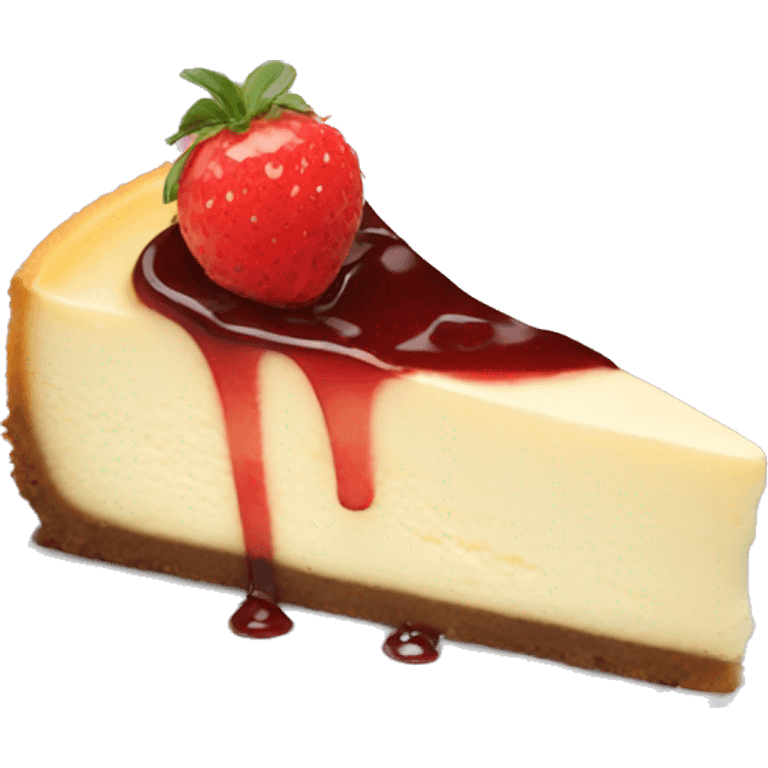 Biting cheesecake  emoji