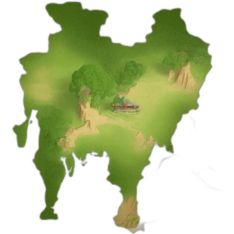 cambodia map emoji