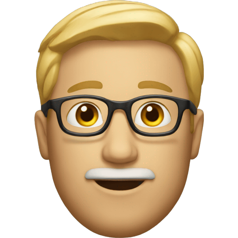 smart man emoji