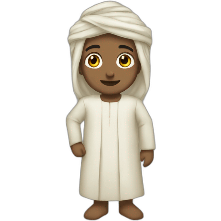 رجل شعر أسود emoji