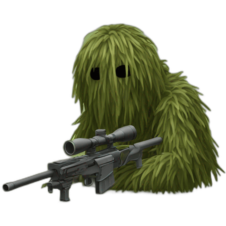 Ghillie sniper emoji