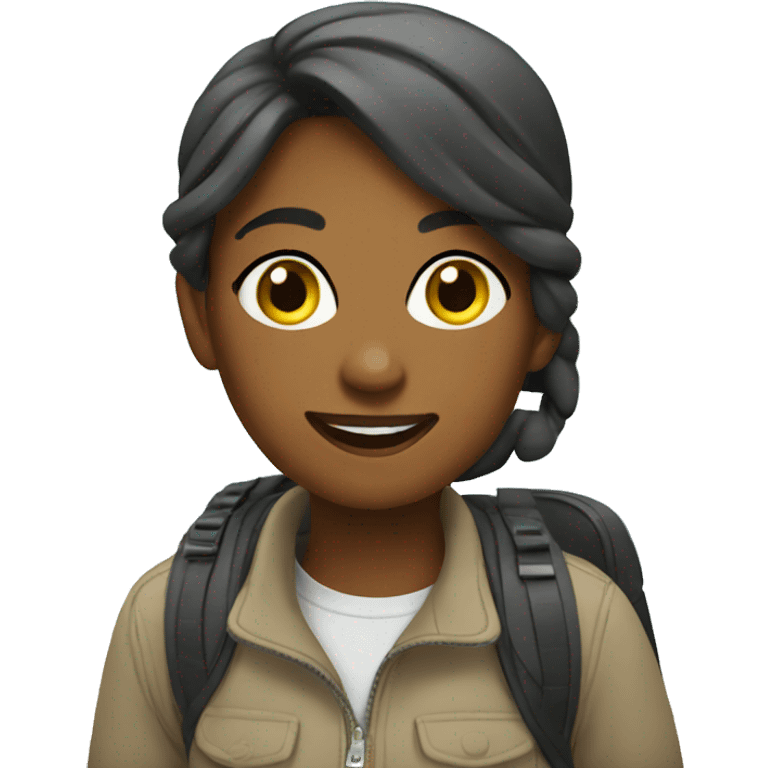 GIRL IS travel guide emoji