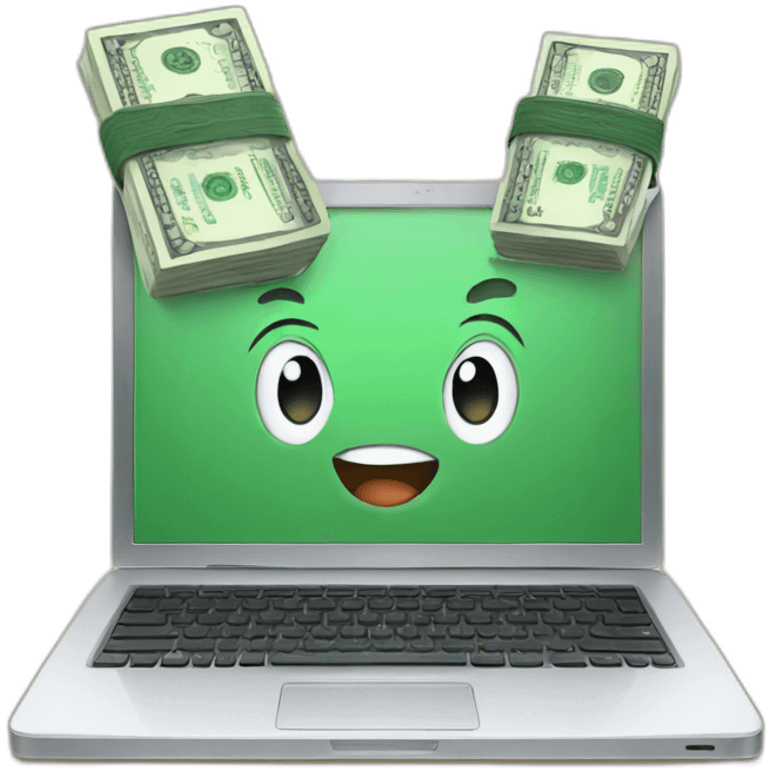 money laptop emoji