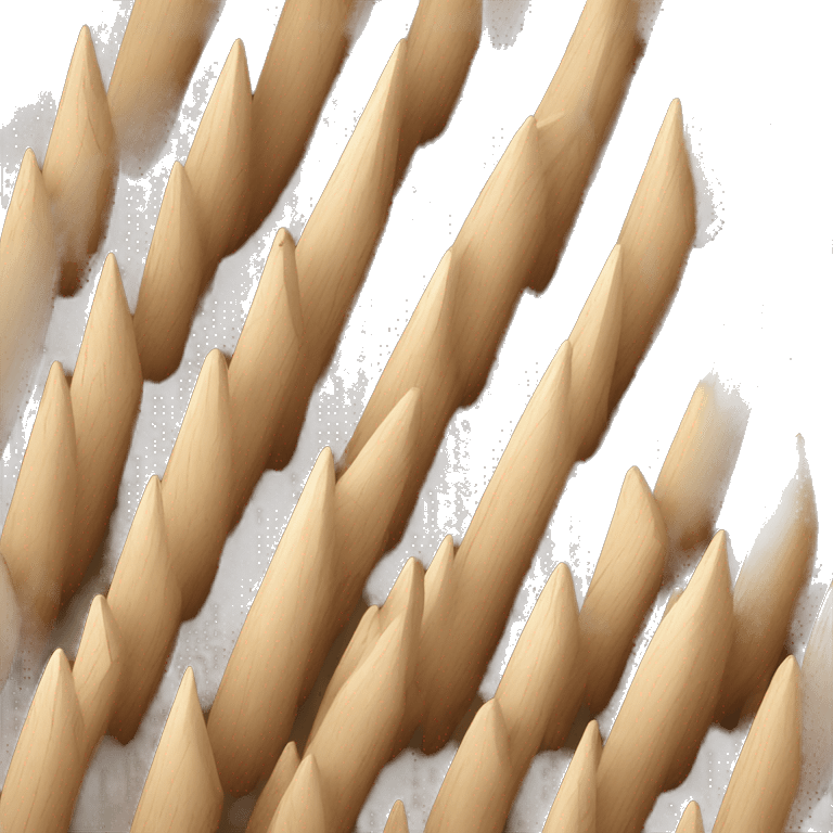 wooden spikes arising from the ground emoji