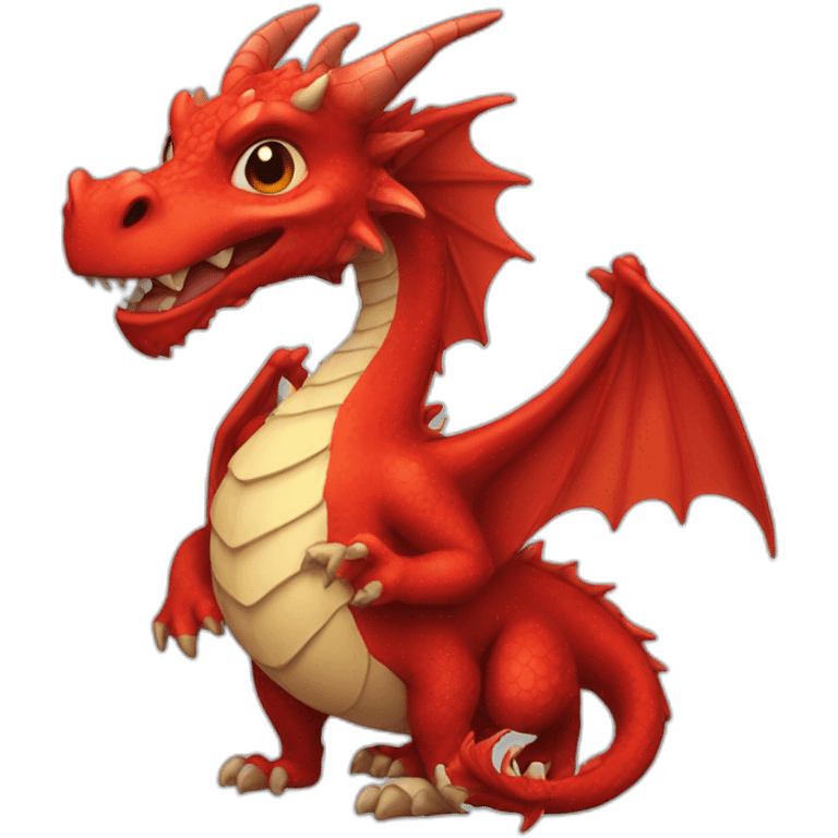 red dragon emoji