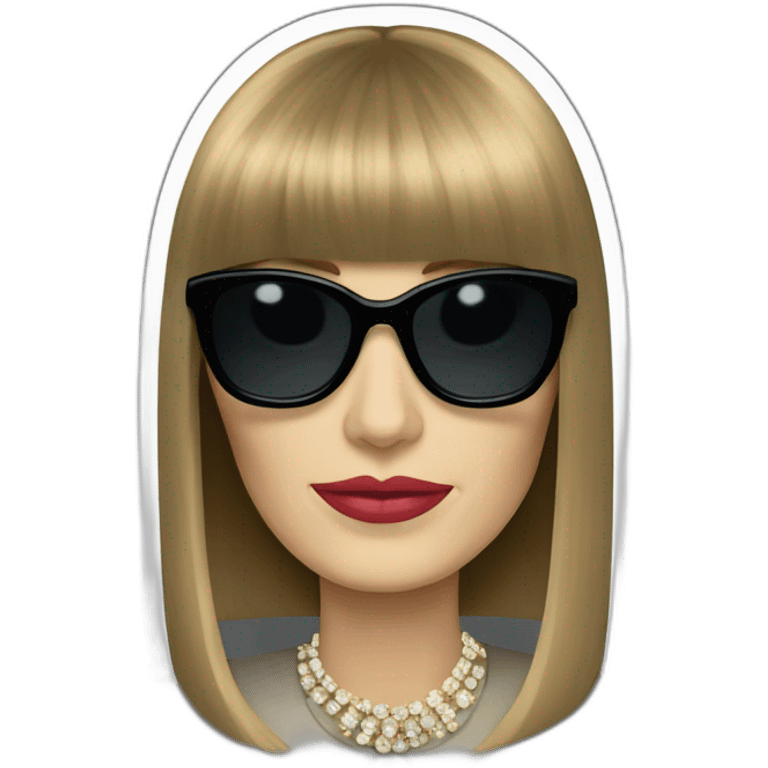 Anna wintour ghost emoji