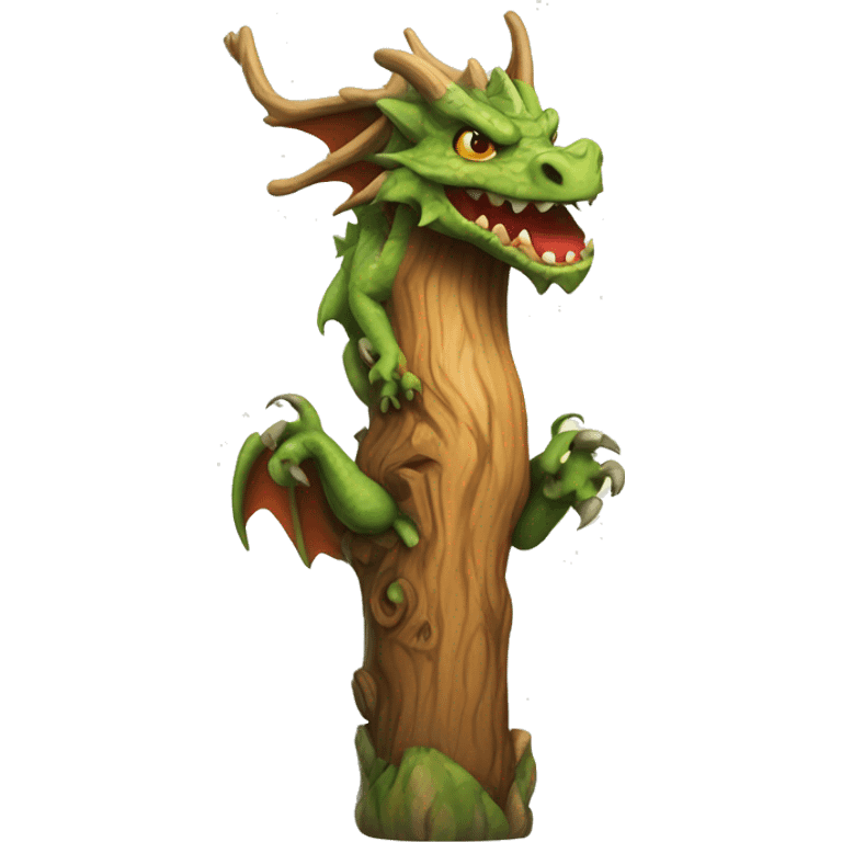 dragon wood totem emoji