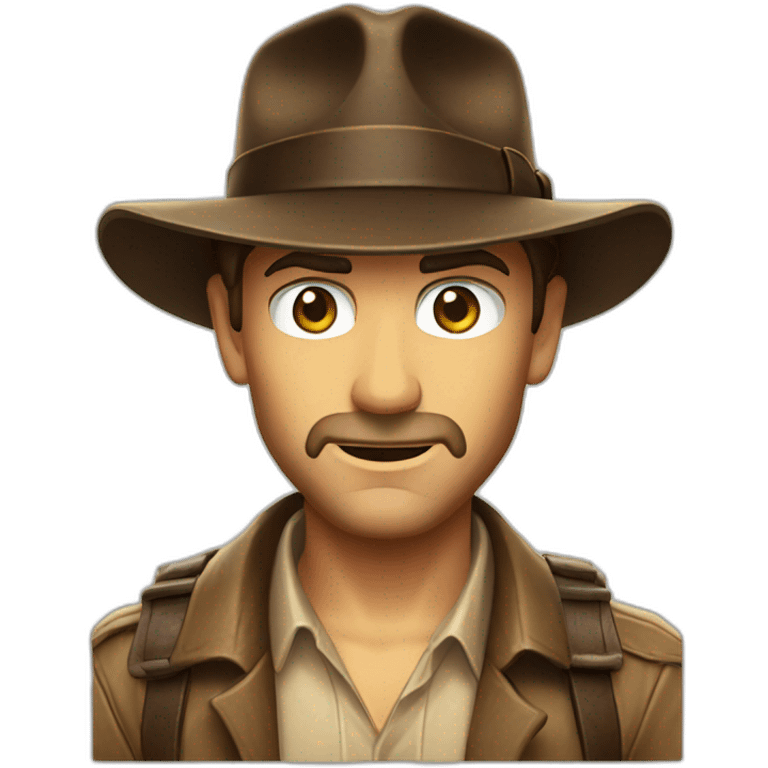 Indiana jones emoji